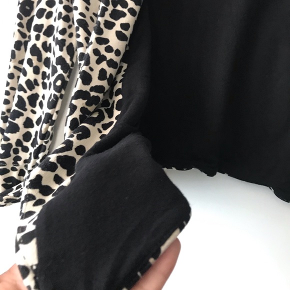 H&M Leopard Print asymmetrical Cardigan - Picture 5 of 8
